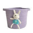 thumbnail image 1 of Vikakiooze 2023 Handmade Cotton Woven Basket Cartoon Desktop Storage Basket s Storage, 1 of 1
