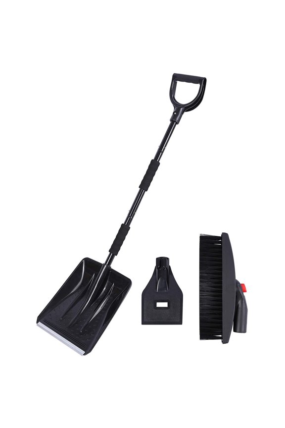 2023 Home Storage and Organization 3-In-1 Snow Removal Kit Multifunctional Portable Detachable Snow Removal Tool