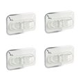 thumbnail image 1 of Vikakiooze 2023 Home Storage and Organization 4Pc Data Cable Wire Cable Manager Punch-free Network Cable Routing Mobile Phone Cable Storage Holder, 1 of 2