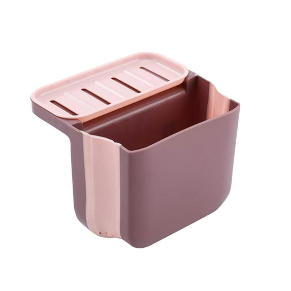 Vikakiooze 2023 Home Storage and Organization Double Suction Cup Hanging Sink Kitchen Waste Dry And Wet Drains Basket