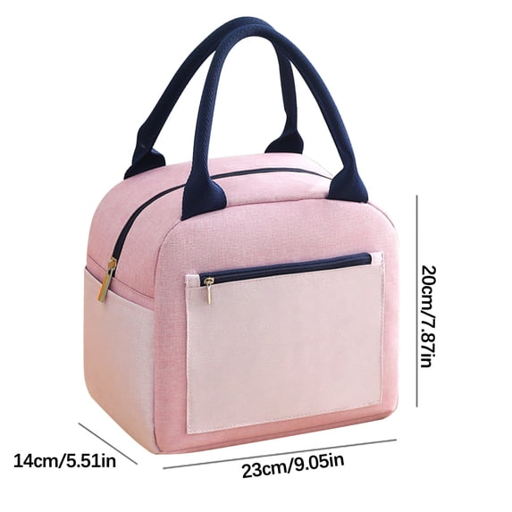 Vikakiooze 2023 Home Storage and Organization Portable Insulation Bag Office Worker Student Waterproof Small Meal Bag Thickened Lunch Bag