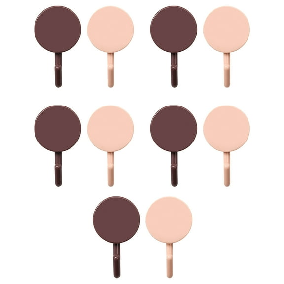 Vikakiooze 2023 Home Storage and Organization Punching Free Strong Adhesive Hook Wall Coat Hook Multifunctional Household Hook