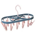 thumbnail image 1 of Vikakiooze 2023 Home Storage and Organization Roller Retractable Laundry Rack Underwear Socks Hook Hanger Dryer 12 Clips, 1 of 4