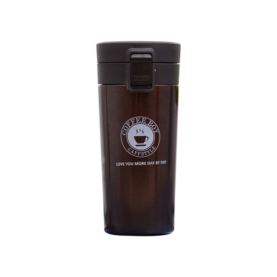 Vikakiooze 2023 Portable Stainless Steel Vacuum Flask Coffee Cup Travel Water Bottle Large-capacity Coffee Cup Coffee Mug
