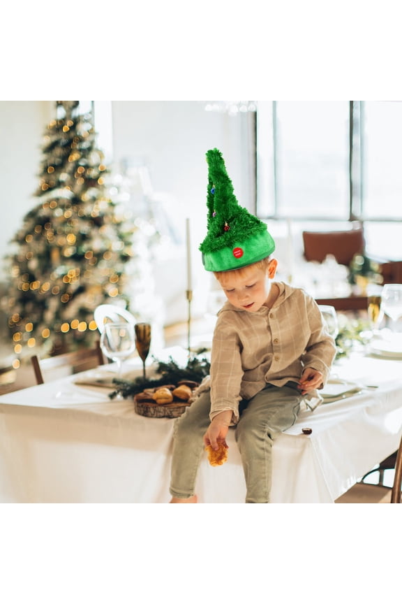 2023 Promotion on sale, Video Music Swing Hat Christmas Children's Toy Gift Holiday Decoration Birthday Gift