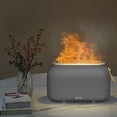thumbnail image 1 of Vikakiooze 2023 Promotion on sale, Flame Air Diffuser,Humidifier,Portable-Noiseless Aroma Diffuser For Home,Office Or Yoga Essential Oil Diffuser,Essential Oil Diffuser With 2 Kinds Flame Light, 1 of 7