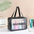 thumbnail image 1 of Vikakiooze 2023 Promotion on sale, Large Capacity Transparent Waterproof Cosmetic Storage Bag- Large Cosmetic Makeup Travel Orgzer For Men & Women,Cosmetic Storage Bag, 1 of 6
