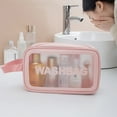 thumbnail image 1 of Vikakiooze 2023 Promotion on sale, Large Capacity Transparent Waterproof Cosmetic Storage Bag- Large Cosmetic Makeup Travel Orgzer For Men & Women,Cosmetic Storage Bag, 1 of 7