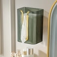 thumbnail image 1 of Vikakiooze 2023 Promotion on sale, Tissue Box Wall Mounted Tissue Holder Toilet Paper Storage Box Hanging Tissue Box Shelf Storage Dispenser Suitable For Bathroom Kitchen Toilet Bedroom, 1 of 7