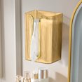 thumbnail image 1 of Vikakiooze 2023 Promotion on sale, Tissue Box Wall Mounted Tissue Holder Toilet Paper Storage Box Hanging Tissue Box Shelf Storage Dispenser Suitable For Bathroom Kitchen Toilet Bedroom, 1 of 8