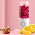 thumbnail image 1 of Vikakiooze 2023 Promotion on sale, U Electric Juicer Cup, Fruit Juice Mixer, Mini Portable Rechargeable /Juicing Mixing Crush Ice Blenders Mixer ,500ml Water Bottle, 1 of 6