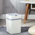 thumbnail image 1 of Vikakiooze 2023 Promotion on sale, less Sensor Trash Can 12 Liter/3.2 Gallon Small Capacity Trash Can With Lid Sensor Kitchen Bin Recycling For Kitchen/Living Room/Office, 1 of 9