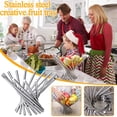 thumbnail image 1 of Vikakiooze 2023 Stainless Steel Fruit Basket Creative Fashion Rotating Fruit Plate, 1 of 1