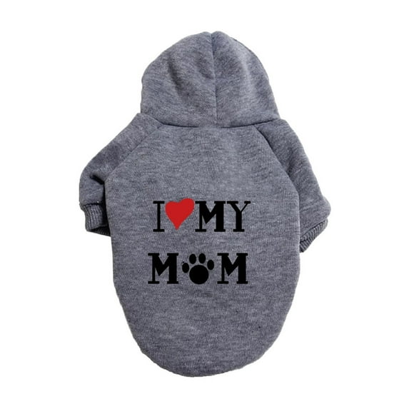 Vikakiooze 2XL Pet Supplies Dog Clothes Fleece Cloth Mommy Pet Sweater Teddy Clothes Spring Fall Winter