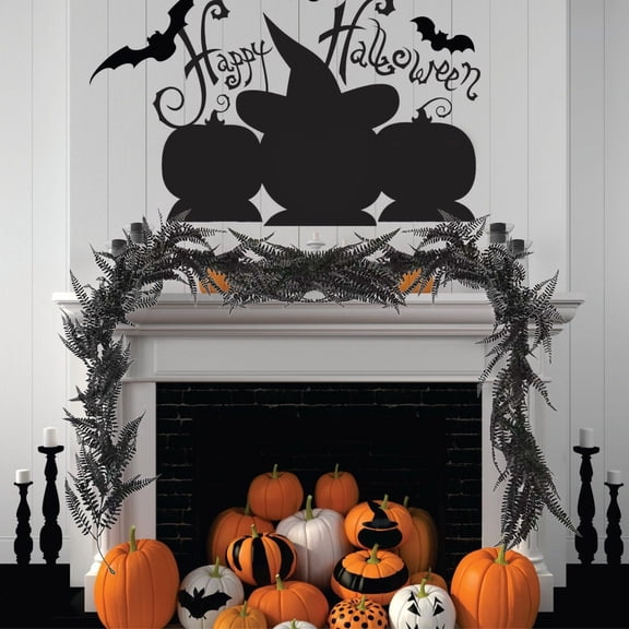 Vikakiooze 2pc Halloween Simulation Green Plant Decoration Persian Grass Plastic Grass Plant Party 70.86in