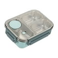 thumbnail image 1 of Vikakiooze 304 Stainless Steel Lunch Box Sealed Lunch Box Portable Lunch Box For Students And Office Workers Microwaveable Lunch Box, 1 of 7