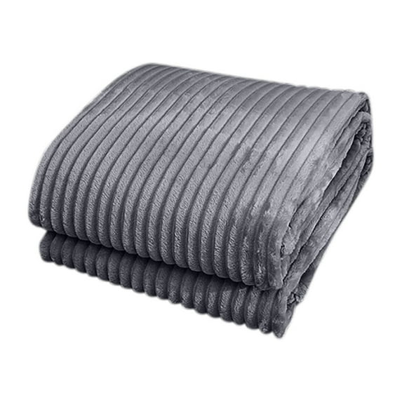 Vikakiooze 39x59inch Flannel Blanket Soft Warm Cozy Bed Blanket Plush Sofa Throw Blanket