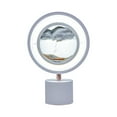 thumbnail image 1 of Vikakiooze 3D Mobile Sand Painting, 360 ยฐ Rotating Quicksand Table Lamp, Creative Art Sand Painting Liquid Movement, Living Room Bedroom Decorations (10ML), 1 of 7