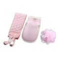 thumbnail image 1 of Vikakiooze 3Pcs Set Bath Towel Thickened Bath Rub Back Towel Bath Ball Flower Mud Strip, 1 of 2