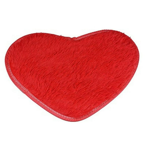 Vikakiooze ,40*50cm Anti-Skid Fluffy Shaggy Area Rug Home Bedroom Bathroom Floor Door Mat RD