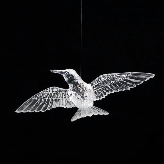 Vikakiooze Acrylic Hummingbird Wedding Decoration Transparent Crystal For Hanging Decoration