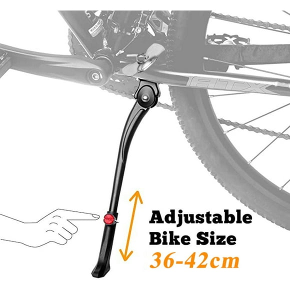 Vikakiooze Adjustable Aluminum Alloy MTB Road Bike Bicycle Side Kickstand Kick Stand