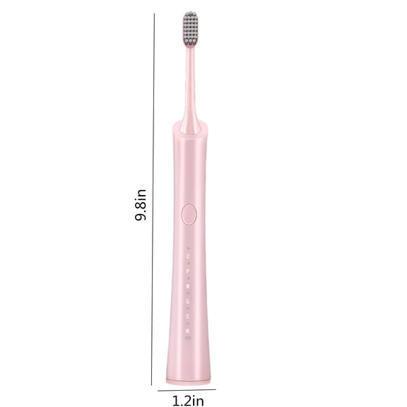 Vikakiooze Adult Toothbrush Electric Toothbrush Soft Bristles Cleaning Waterproof Rechargeable Automatic Toothbrush