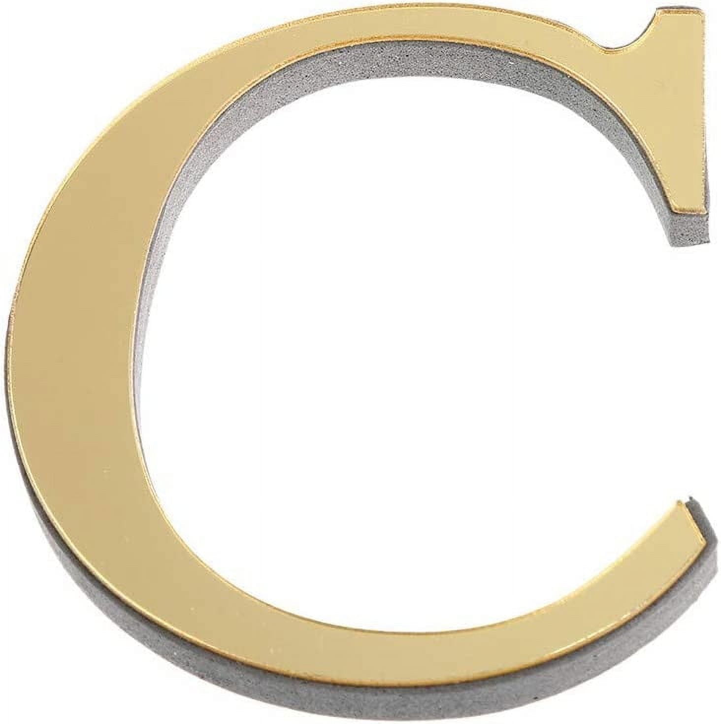 Vikakiooze Alphabet Wall Stickers, Home Wall Decor 26 Letters DIY 3D