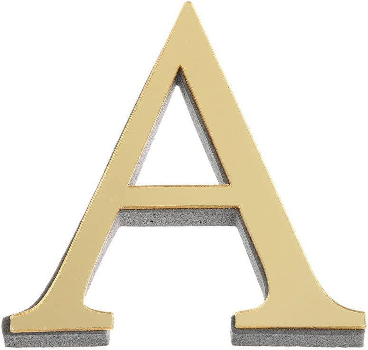 Vikakiooze Alphabet Wall Stickers, Home Wall Decor 26 Letters DIY 3D