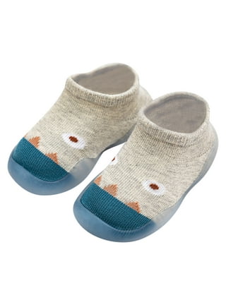 Cute Infant Baby Cotton Socks Shoes, 0 to 6 Months – Gifts Are Blue