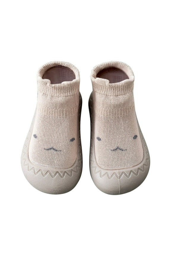 Baby Toddler Sock Shoes,Toddler socks,Cute Cartoon Pattern Cotton Breathable Soft Non-slip Toddler Shoes Socks