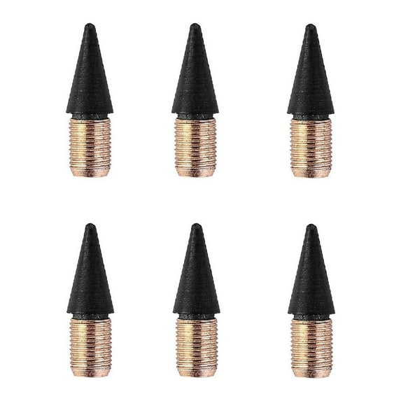 Vikakiooze Back to Supplies, 6 PCS Grip Correction Design Pencil Is Not Easy To Break The Pencil Refill