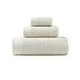 thumbnail image 1 of Vikakiooze Bath Towels Set For Bathroom Cotton Thick Soft Absorbent Towel Set Of 3 Household Wash Face Gift Towel, 1 of 7