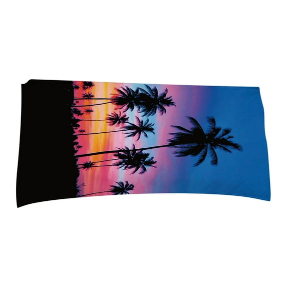 Vikakiooze Beach Towels Clearance, Microfiber Beach Towel Super Lightweight Colorful Bath Towel Sandproof Beach Blanket Multi-Purpose Towel For Travel Swimming Pool 30X60 Inch