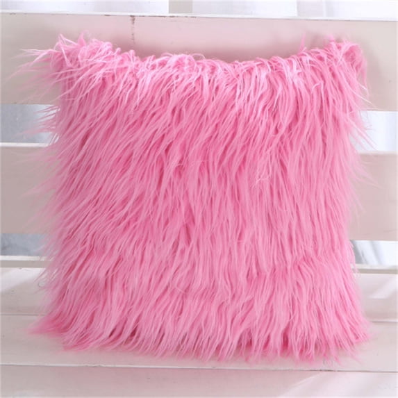 Vikakiooze 2022 Clearance,Bedroom Living Room Balcony Cushion Long Plush Pillow Case Pillow Fall And Winter Backrest