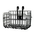 thumbnail image 1 of Vikakiooze Bike Basket Wire Mesh Fold-Up Bicycle Front Handlebar Storage Rear Hanging, 1 of 7