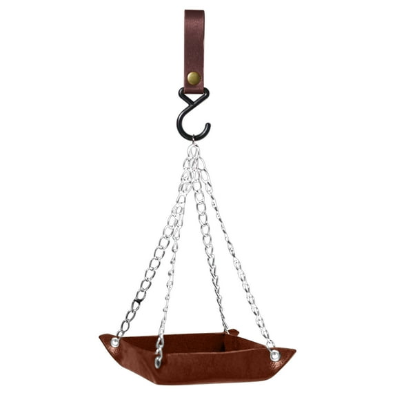 Vikakiooze Bird Feeders Outdoor Bird Leather Feeder Ornaments Hanging Bird Feeder Feeder For Outdoors