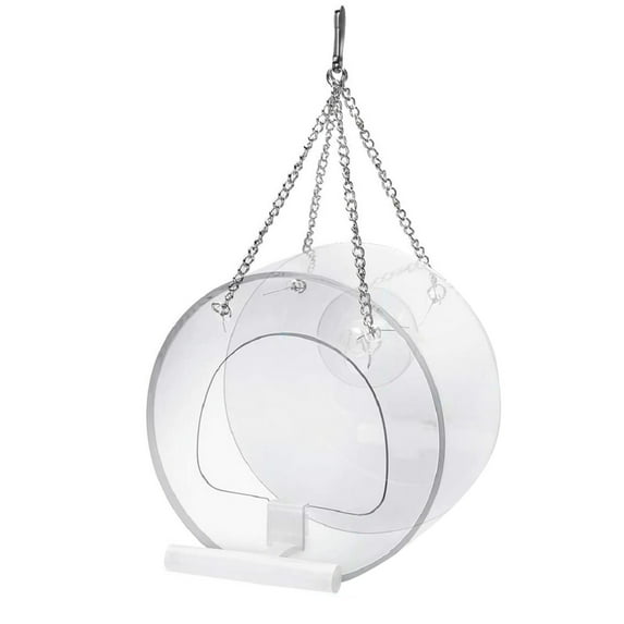 Vikakiooze Bird Feeders Outdoor Exquisite Round Bird Feeder,courtyard Hanging And Bird Feeder With Suction Cup