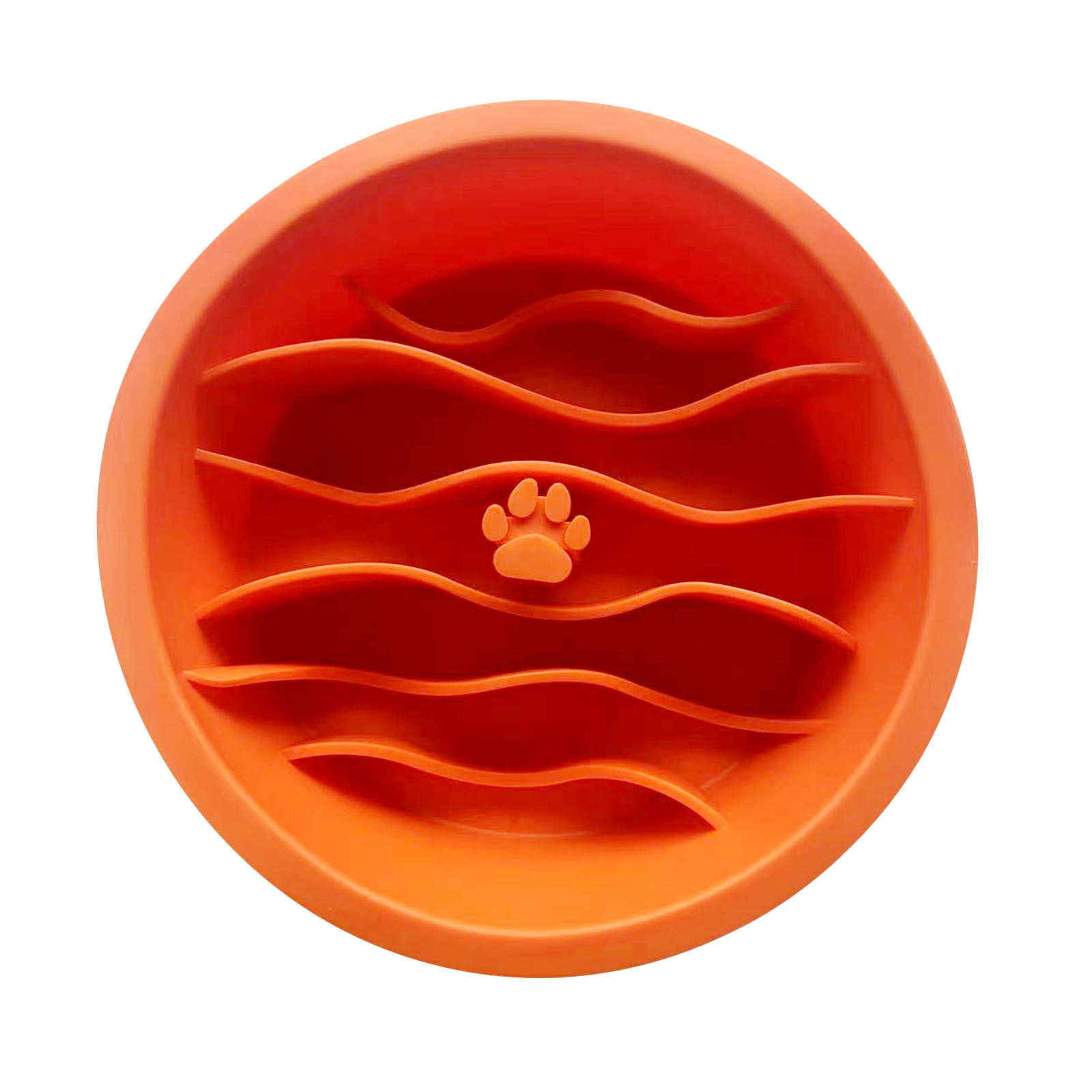 CE Compass Slow Feeder Dog Bowl, Anti-Gulping Dog Puzzle Bowl, Anti-Choke  Non Slip Fun Feeder Bowl Bloat Stop - 300ML (10oz) Red