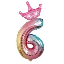 Vikakiooze Birthday Party Decoration, Used For Birthday Party, Anniversary Celebration 100 Cm Number Decoration