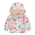 thumbnail image 1 of Vikakiooze Boys Autumn Winter Windproof Jacket, Printed Fun Jacket, Long Sleeve Hood to Keep Warm, Perfect for Christmas Gifts, 1 of 3