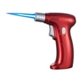 thumbnail image 1 of Vikakiooze Butane Torch Refillable Cooking Torch Kitchen Blowtorch Lighter With Adjustable Flame for Dessert Pudding Grilling And Baking Not Included Butane, Red, 1 of 6