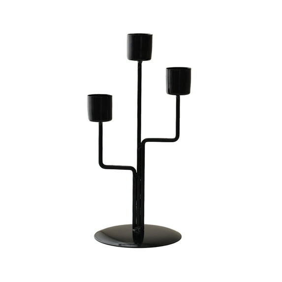 Vikakiooze Candle Stand Modern Structure With Sturdy Base Ideal For Home Decor Dining Table Centerpieces Weddings Events And Gift Giving