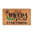 thumbnail image 1 of Vikakiooze Cartoon Christmas Letter Door Mat Kitchen Mat Bedroom Living Room Carpet Floor Mat, 1 of 5