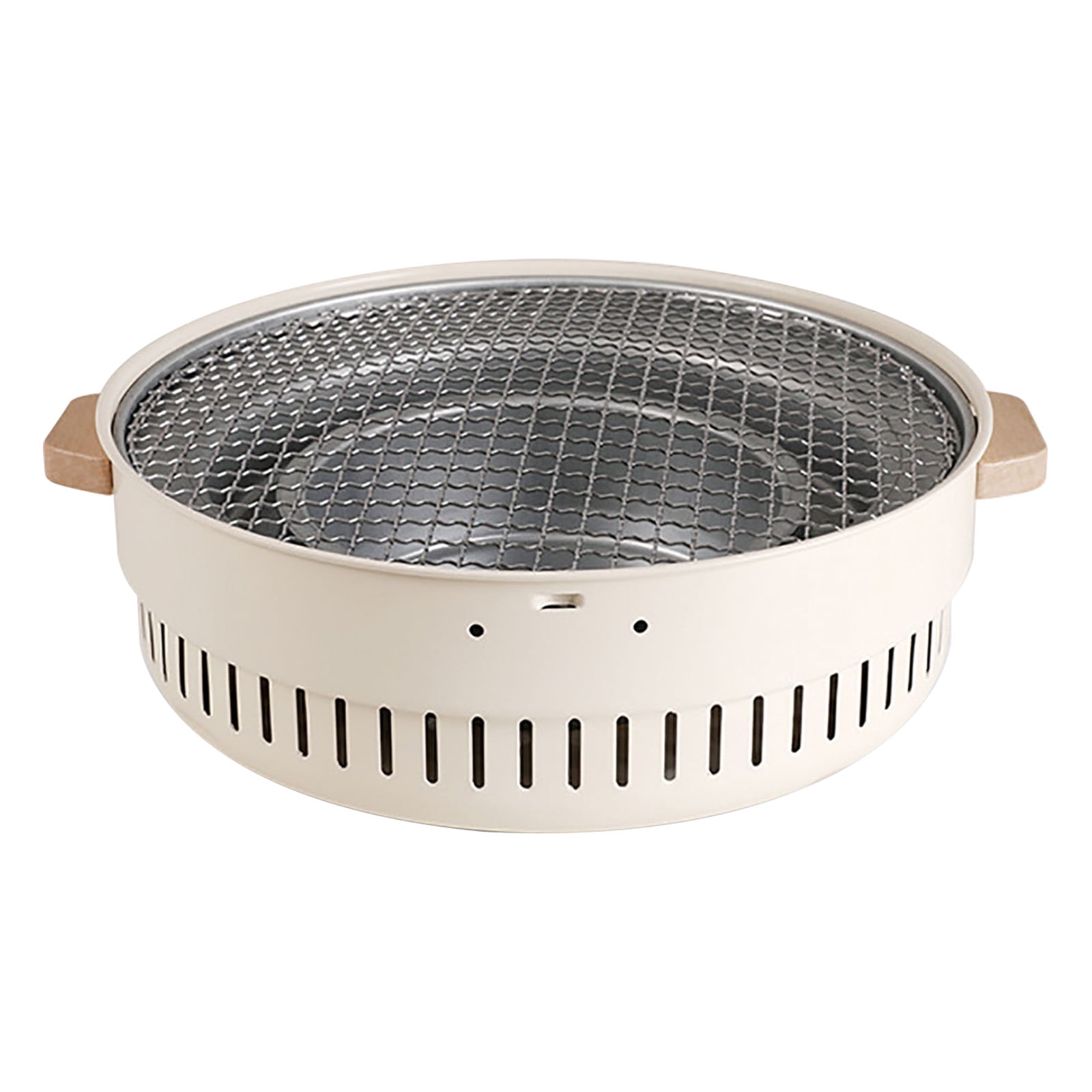 Vikakiooze Charcoal Bbq Grill Round for Outdoor Cooking, Outdoor Camping Charcoal Barbecue Stove Household Small Multifunctional Barbecue Rack Heating Stove,Home Clearance