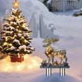 thumbnail image 1 of Vikakiooze Christmas Acrylic Planter Stand Garden Stake Home Garden Decor Ground Stake Holiday Outdoor Garden Patio Decoration, 1 of 6