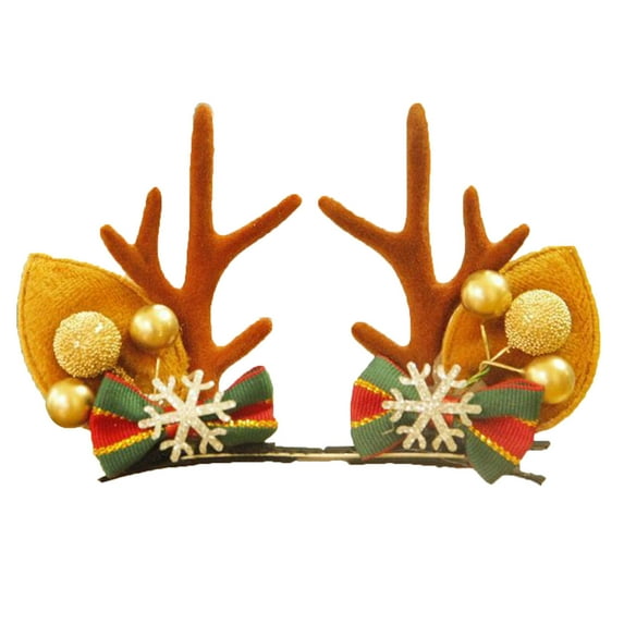 Vikakiooze Christmas Headband, Christmas Party Gift Decorations, Christmas Gift Photography, Christmas Tree Snowman Reindeer Antlers, Santa Claus Hat