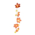 thumbnail image 1 of Vikakiooze Christmas Lights Led Maple Lantern String Thanksgiving Garden Party Room Decoration Light, 1 of 1
