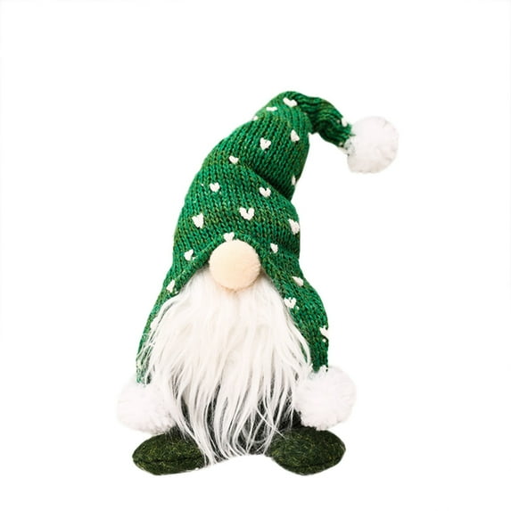 Vikakiooze Christmas Sale! Gnome Christmas Plush Ornaments Set, Xmas Hanging Decorations Gnome Hat Tomtees Plush Scandinavian Santa Beard Ornaments for Christmas Tree Fireplace Home Decor