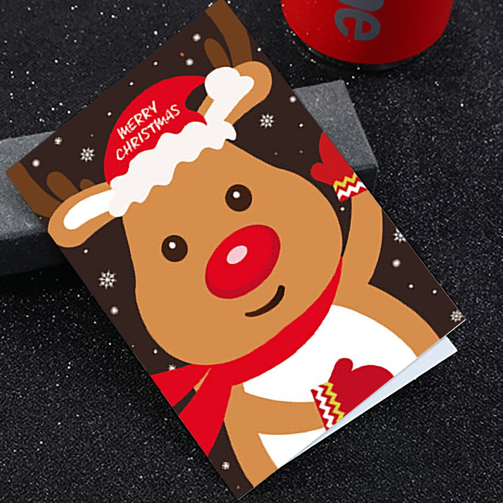 Weightlifting Santa Cards and Gift Wrap – Powerful Ideas Press